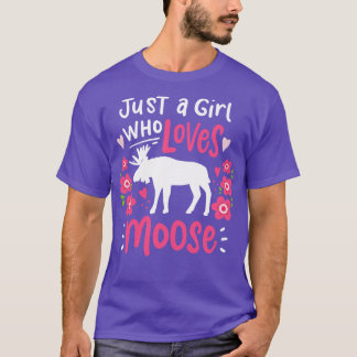 Moose Elk Moose Lover T-shirt