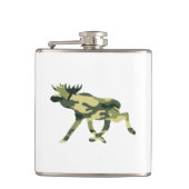 Moose / Elk Woodland Camouflage / Camo Heupfles (Voorkant)