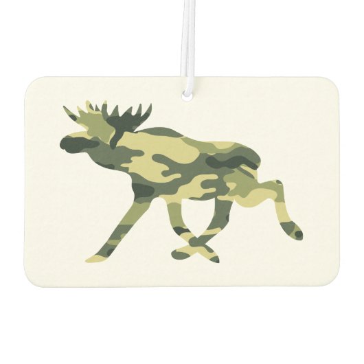 Moose / Elk Woodland Camouflage / Camo Luchtverfrisser (Achterkant)