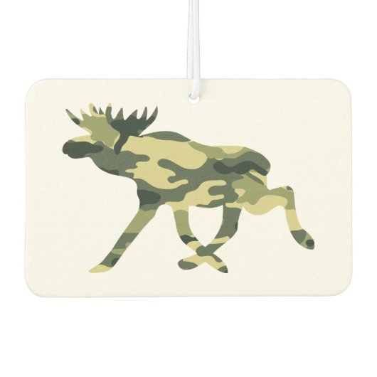 Moose / Elk Woodland Camouflage / Camo Luchtverfrisser (Voorkant)