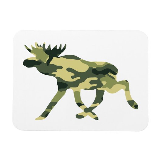Moose / Elk Woodland Camouflage / Camo Magneet (Horizontaal)