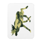 Moose / Elk Woodland Camouflage / Camo Magneet (Verticaal)