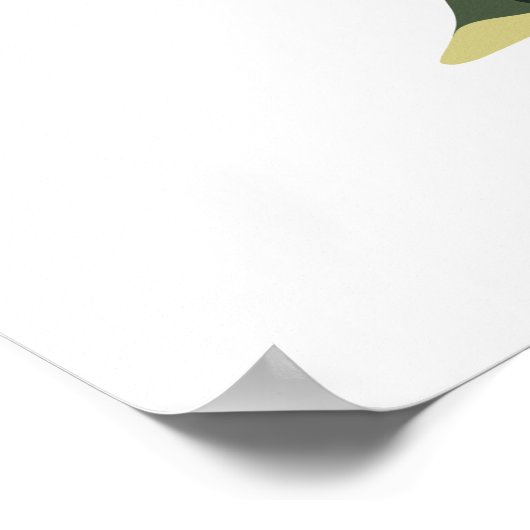 Moose / Elk Woodland Camouflage / Camo Poster (Hoek)