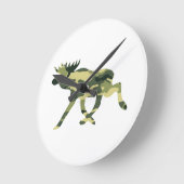 Moose / Elk Woodland Camouflage / Camo Ronde Klok (Hoek)