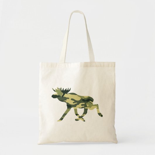 Moose / Elk Woodland Camouflage / Camo Tote Bag (Voorkant)