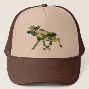 Moose / Elk Woodland Camouflage / Camo Trucker Pet