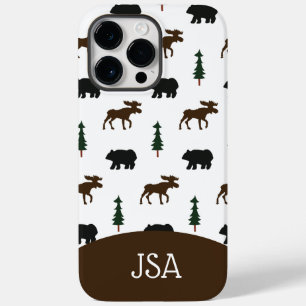 Moose en Beer Robuuste mobiele telefoondraagtas, m Case-Mate iPhone 14 Pro Max Hoesje