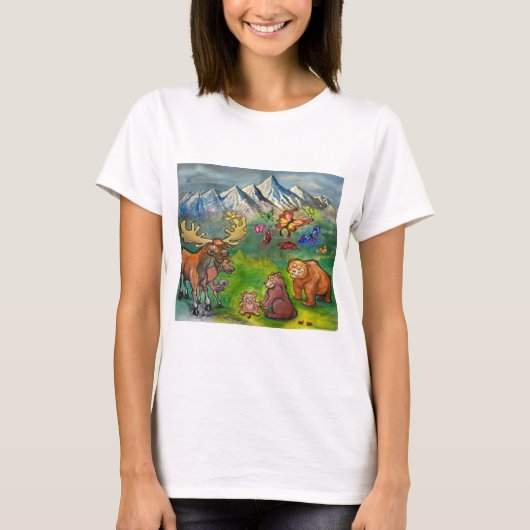 Moose en Beren T-shirt (Voorkant)