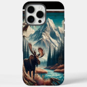 Moose en bergen Case-Mate iPhone case (Achterkant)
