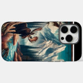 Moose en bergen Case-Mate iPhone case (Achterkant (horizontaal))