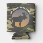 Moose en Camo Blikjeskoeler (Voorkant)