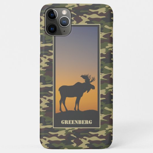 Moose en Camo Case-Mate iPhone Case (Achterkant)