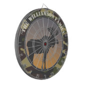 Moose en Camo Dartbord (Voorkant Links)