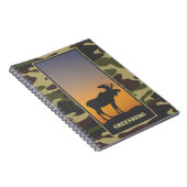 Moose en Camo Spiral Notitieboek (Rechterzijde)