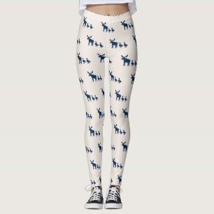 Moose en Ducks Patroon Leggings
