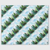 Moose en Elk Play Santa Cadeaupapier (Vlak)