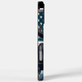 Moose en Mountain Art Case-Mate iPhone Case (Achterkant / Rechts)