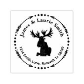 Moose en Pijlen Retouradres Zelfinktende Stempel (Design)