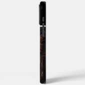 Moose en sterren aangepaste houten teken Case-Mate iPhone case (Achterkant / Links)