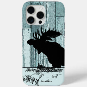  Moose en Wolf Wildlife iPhone 15 Pro Max Hoesje
