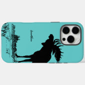  Moose en Wolf Wildlife Kies Kleur Case-Mate iPhone Case (Achterkant (horizontaal))