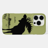  Moose en Wolf Wildlife Kies Kleur Case-Mate iPhone Case (Achterkant (horizontaal))