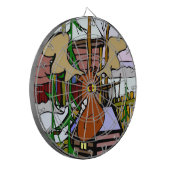 Moose Face Darts Dartbord (Voorkant Links)