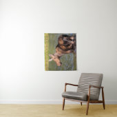 Moose Feeding in Glacier National Park, Montana Wandkleed (In situ)