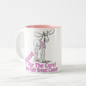 Moose for the Cure Coffee Mok (Voorkant links)