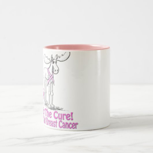 Moose for the Cure Coffee Mok (Center)