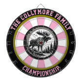 Moose Forest Precision Target Art Dartbord (Voorkant)