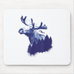 Moose Forest Trees Milieubescherming _1 Muismat