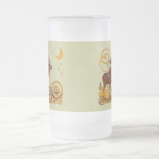 Moose Frosted Mok (Center)