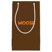 Moose Gift Bag Klein Cadeauzakje (Voorkant)
