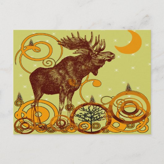  Moose Gifts Briefkaart (Voorkant)