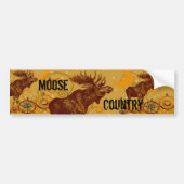  Moose Gifts Bumpersticker (Voorkant)