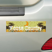  Moose Gifts Bumpersticker (Op auto)