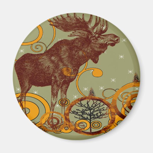  Moose Gifts Magneet (Voorkant)