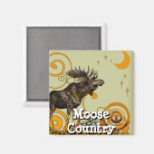Moose Gifts Magneet (Voorkant / Achterkant)