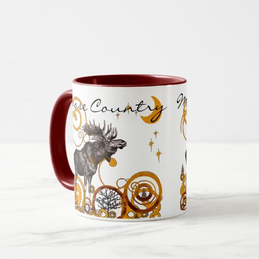  Moose Gifts Mok (Voorkant links)