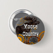  Moose Gifts Ronde Button 5,7 Cm (Voorkant /achterkant)