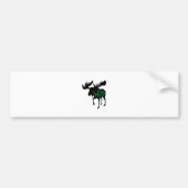 MOOSE GONE WILD BUMPERSTICKER (Voorkant)
