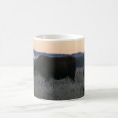 Moose Grazing op zonsopgang bij Grand Teton Koffiemok (Center)