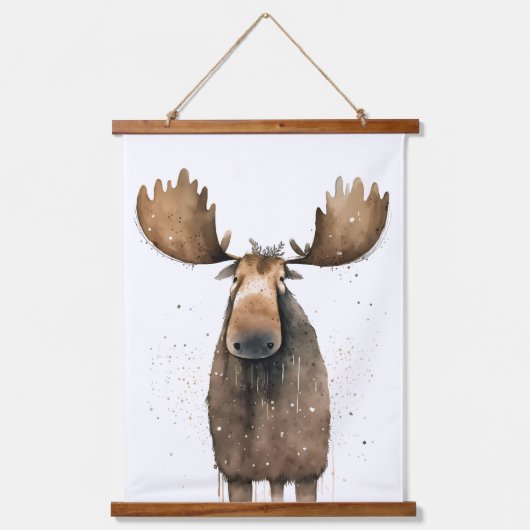Moose Hangend Wandkleed (Voorkant)