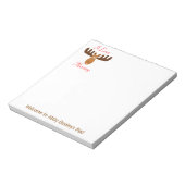 Moose Head_I Love Lucy_personalized Notitieblok (Linkerzijde)