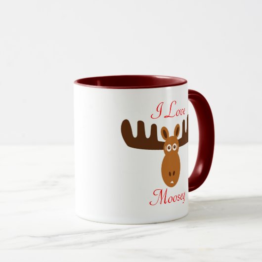 Moose Head_I Love Moosey Mok (Voorkant rechts)