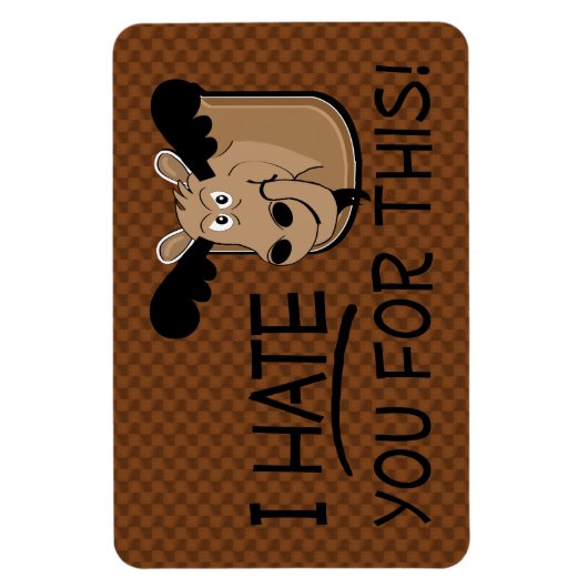 Moose Head Magnet Magneet (Verticaal)