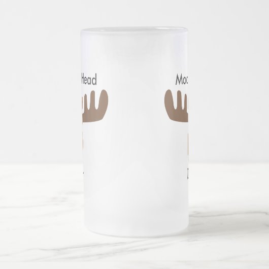 Moose Head_Moose Head Deer Matglas Bierpul (Center)