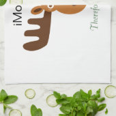 Moose Head_Mousse Daarom ben ik Theedoek (Gevouwen)