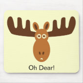 Moose Head_Oh Beste! Muismat (Voorkant)